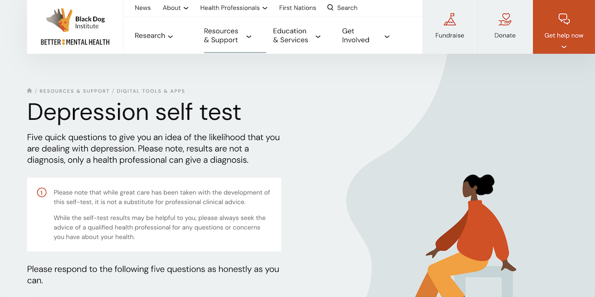Depression Self Test