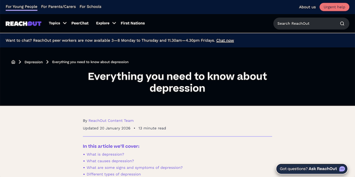 Everything you need to know about depression