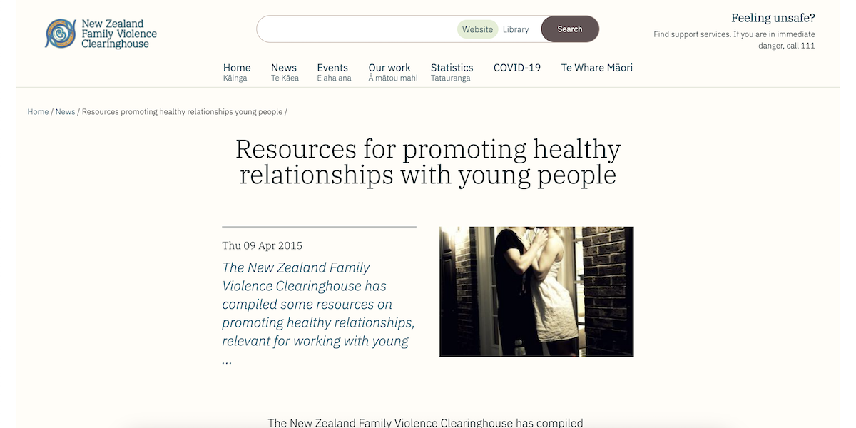 NZ Family Violence Clearinghouse