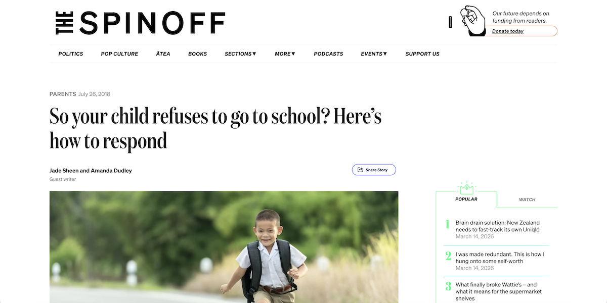 How to Respond to School Refusal