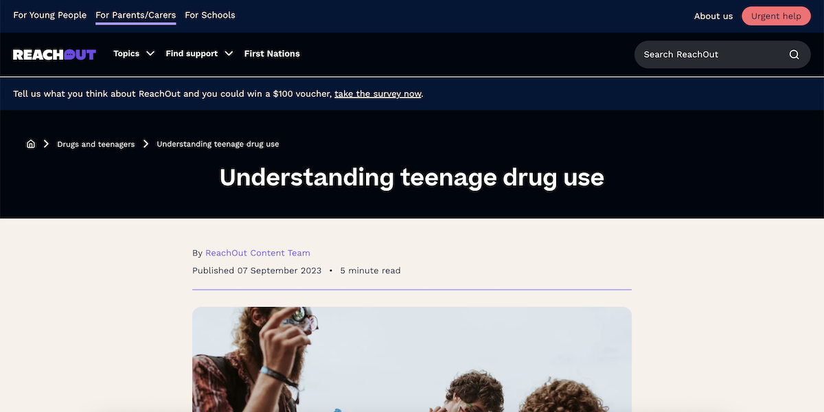 ReachOut - Drugs