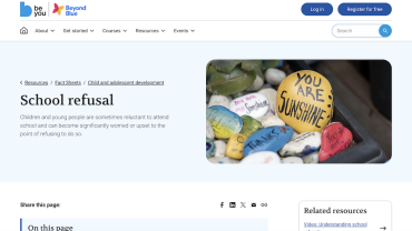 Beyond Blue - School refusal