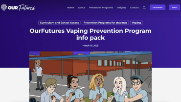 OurFutures Vaping Prevention Program